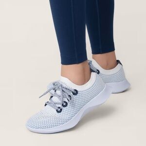 Allbirds Tree Dasher TD 2 Blizzard/Hazy Cobalt Sneakers